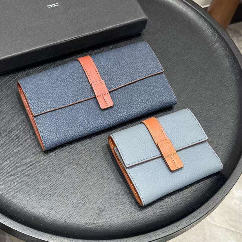 Designer Wallets Square Handbags Women and Man New Cowhide Leather Multicolor Split Color Fashion Card Holders Coin Purses Zipper