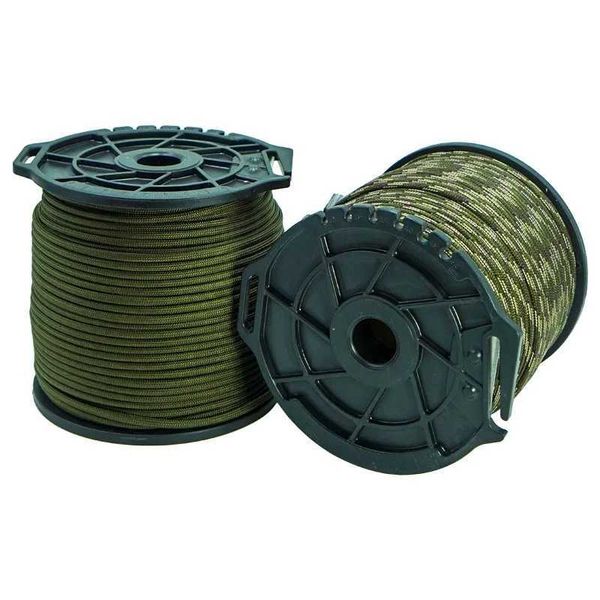 550 Military 9 Core Paracord Rope 100M With Cutting Storage Measure Spool 4mm Outdoor Survival Parachute Cord Tent Lanyard StraXJ241220