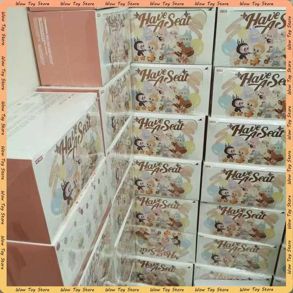 High Quali Labubu Blind Box Labubu Keychain Backpack Decoration Kaii Kids Toys Surprise Christmas Gift Mystery Box Z250206