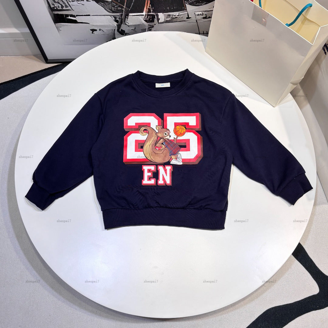 Top baby Hoodies autumn child sweater digital pattern printing pullover shirt kids designer clothes boys girl sweatshirts A801X22N204