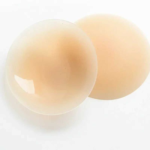 New Self Adhesive Reusable Invisible Silicone Nipple Cover Breast Chest Bra Pasties Pad Mat Stickers Accessories Lift for Woman Y240902