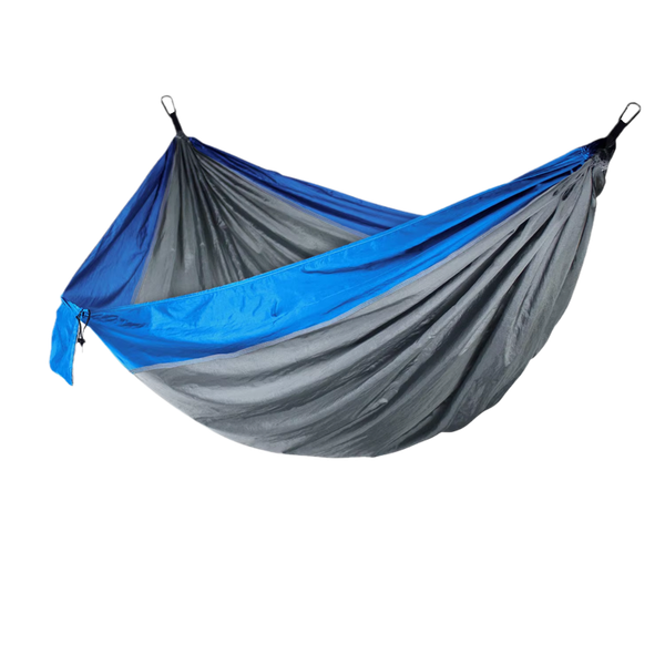 outdoor parachute nylon double camping hammock portable hammock swing luxury bed with tree strap