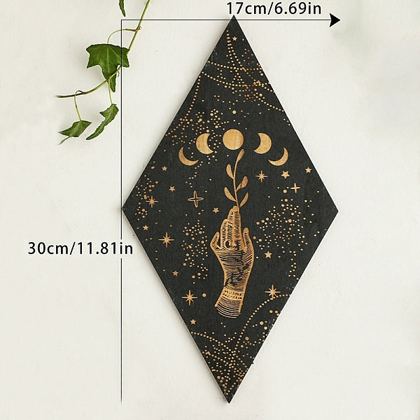 Rhombus Wood Wall Decoration