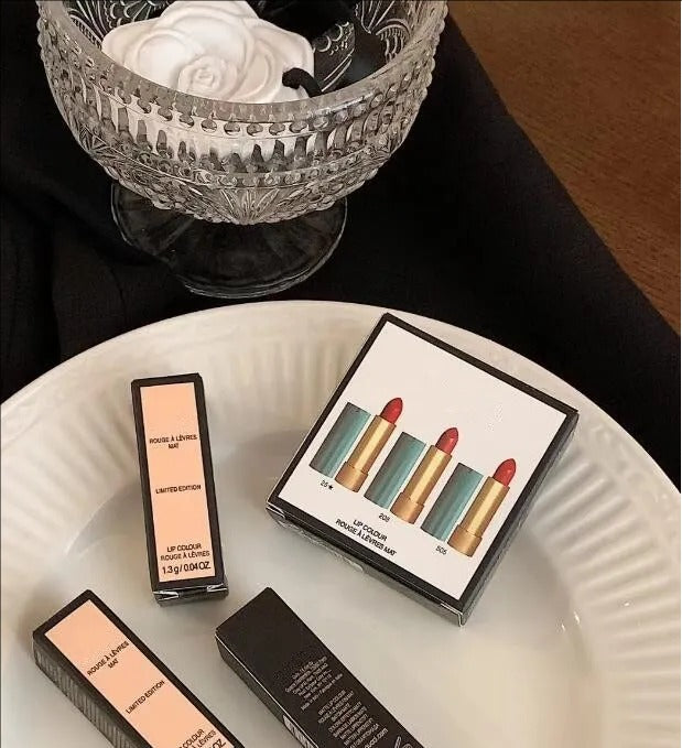 3pcs Lip Makeup Matte Lipsticks Set Lip colour Rouge A Levers Mat Travel Lipstick Collection Long Lasting Waterproof Lipgloss Satin LipBalm Colour S