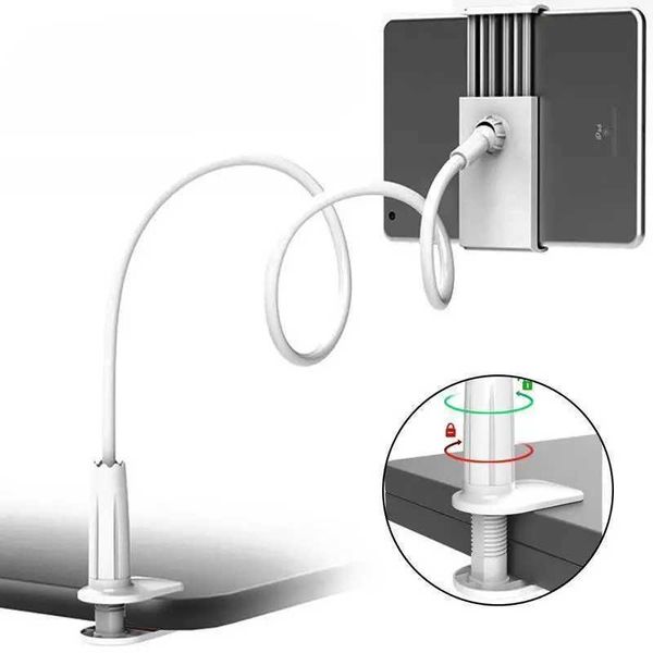 Tablet PC Stands Flexible 360 Clip Universal Phone Holders Tablet Bracket Mobile Phone Holder Lazy Bed Desktop Bracket Tablet Holder Mount S