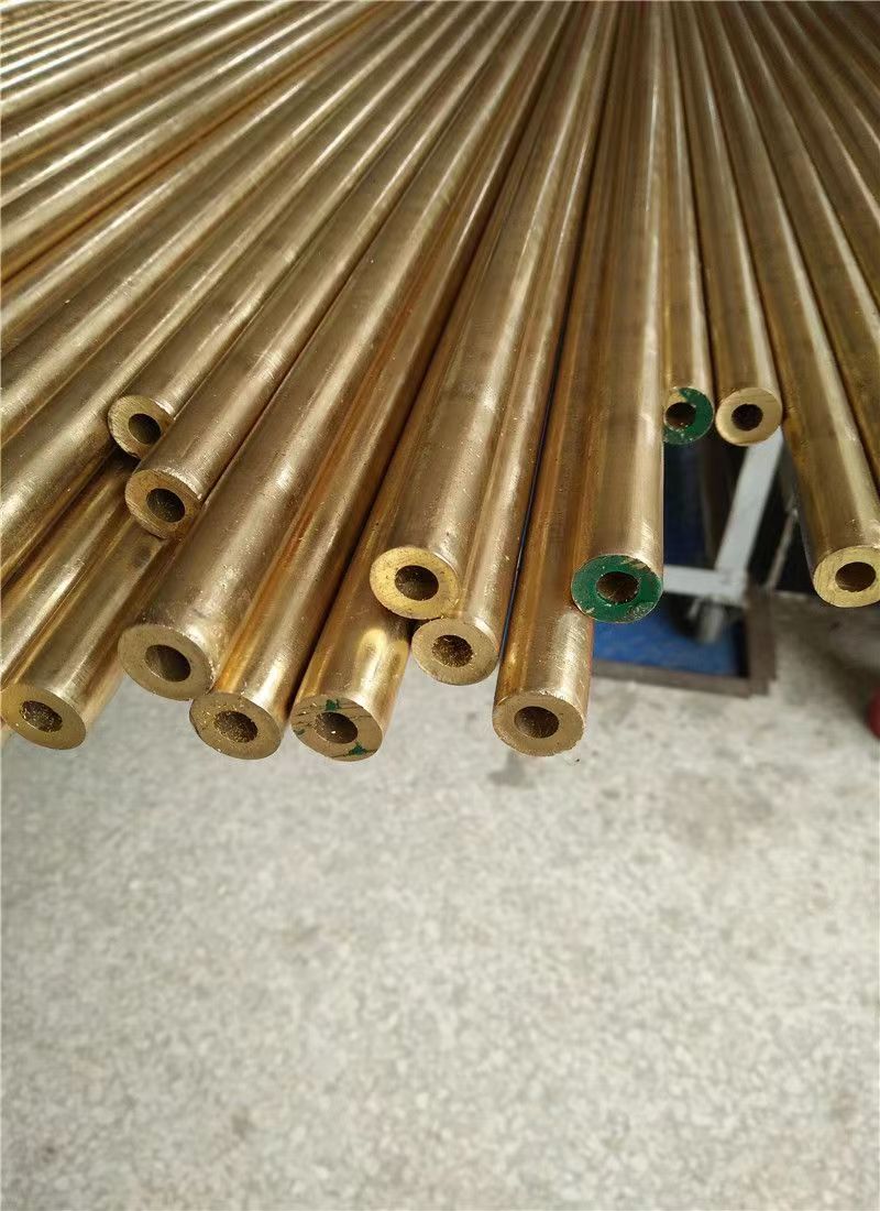 Brass Pipe 11mm Wall 0.5 1 1.5 2mm Polished Brass Round Tubes