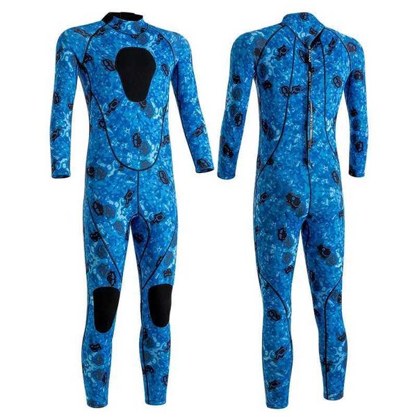 3MM Neoprene Wetsuit Men Surf Scuba Diving Suit Equipment Underwater Fishing Spearfishing Kitesurf Clothing Wet Suit EquipmentXJ241220