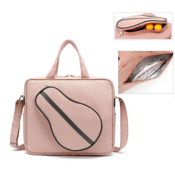 Womens Bags Large Beach Fitness Table Tennis Training Racket Shoulder Cover Handbags Ping Pong Case Mens Gym Fanny Pack Sports 241107