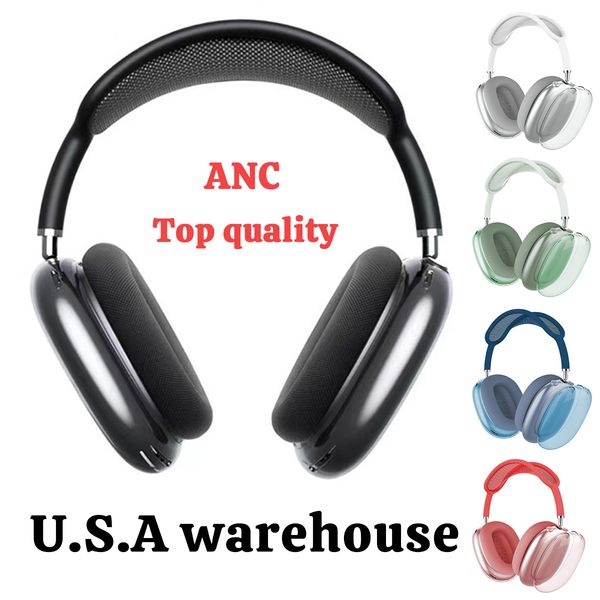 For Top Airpods Max Headband Earphones Headphone Accessories Transparent TPU Solid Silicone Waterproof Protective case AirPod Maxs Headphone