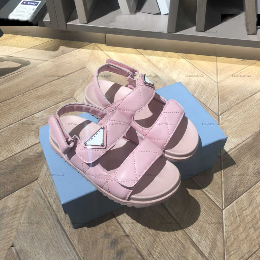 New designer baby Sandals Multi-color option kids shoes Shoebox protection Geometric logo decoration girls boys Slippers