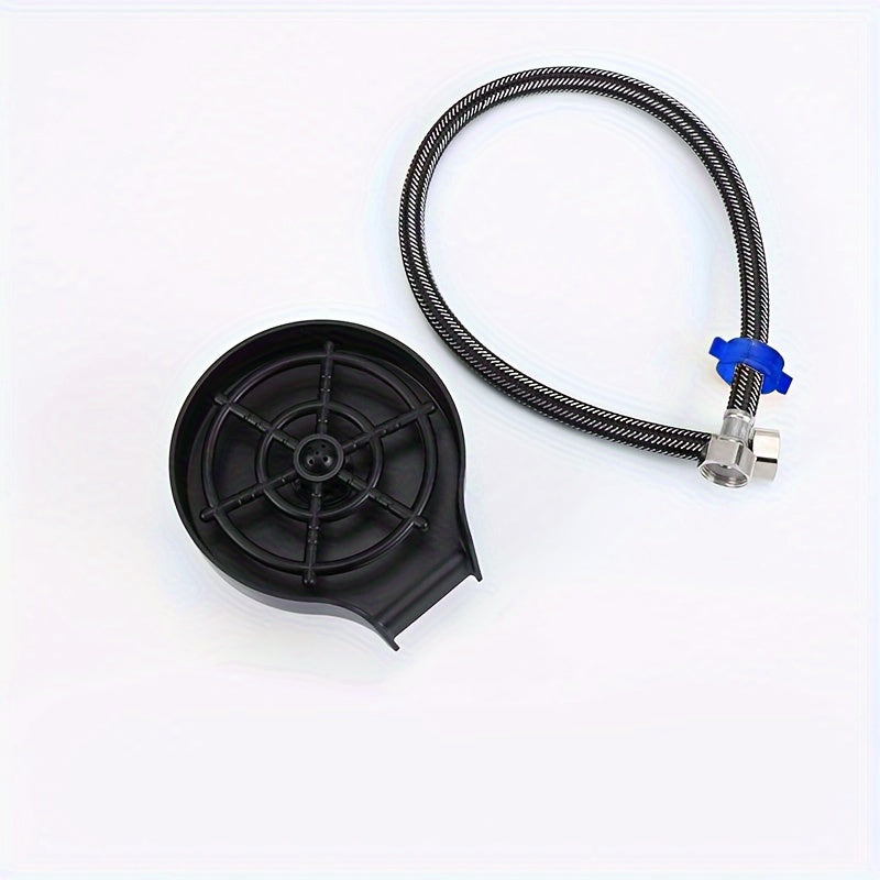 TEMU Hand Pressed Automatic Cup Washer Kit, Including A Connecting Pipe And A Cup Washer, Of Pressing And Washing Cups, Suitable For Cleaning Cup