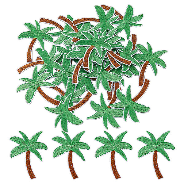 40 pezzo di stoffa da ricamo computerizzata con ferro da stiro-cucire su toppe