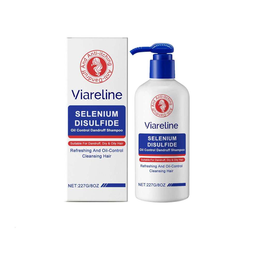 Viareline Refreshing Oil Control Scalp Cleansing Smooth Volumizing Gentle Moisturizing Shampoo