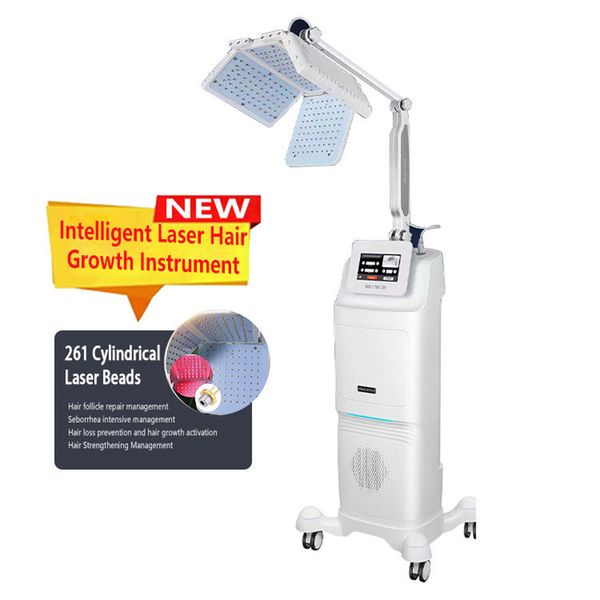 Smart Laser Hair Growth Diode Laser Hair Removal Machine Red Light Therapy Low Energy Technology Device