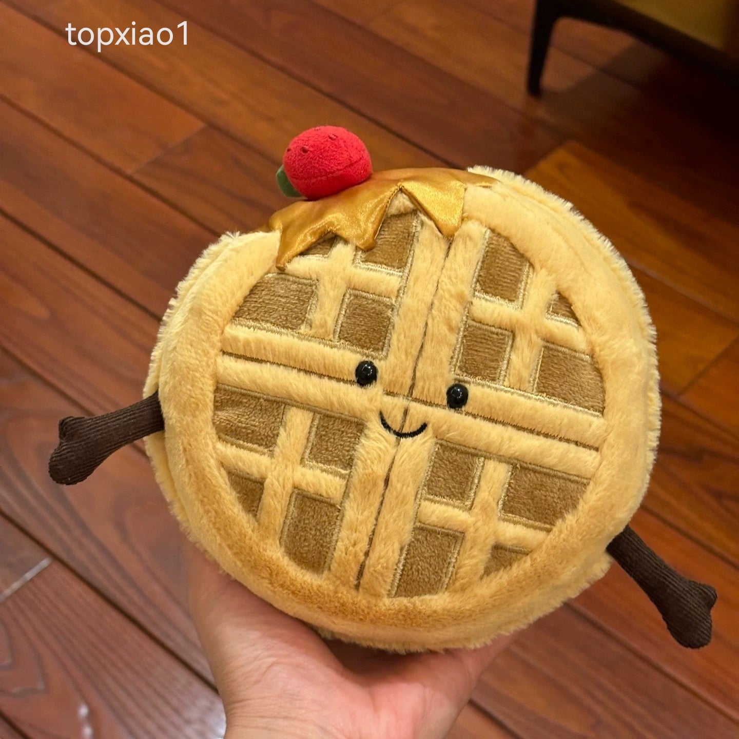 Dolls Amuseables Rene Waffle Plush Doll Fran Pancakes Stuffed Toy Doll Fleurette Tarte Aux Fraises Doll Collette Tarte Au Citron Soothing the Doll G