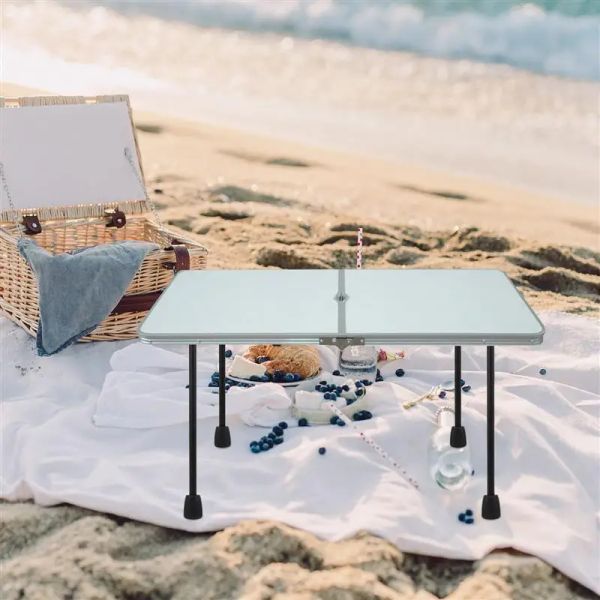 4 Pcs Folding Table Legs Coffee Metal An Fittings No Punching Kitchen Plastic Travel Adjustable Desk