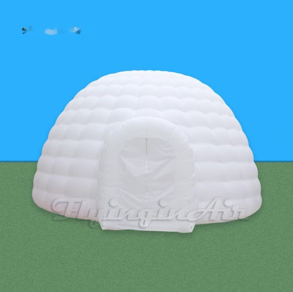 wholesale PartyTents Advertising InflatableIgloo 6m-8m Circular Structure White Blow Up Dome Tent For Party And Wedding Events