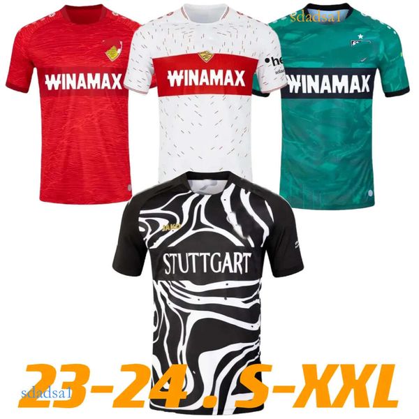 2023 2024 VfB StutTgartS edition Soccer Jerseys MILLOT MVUMPA 23 24 KASTANARAS ZAGADOU MASSIMO BREDLOW Home Away Football Shirts Special Men