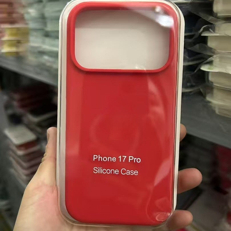 2025 New Liquid Silicone Suitable for iPhone 17 16 Pro Phone Case Apple 15 Promax Full Pack Original Case Factory Wholesale