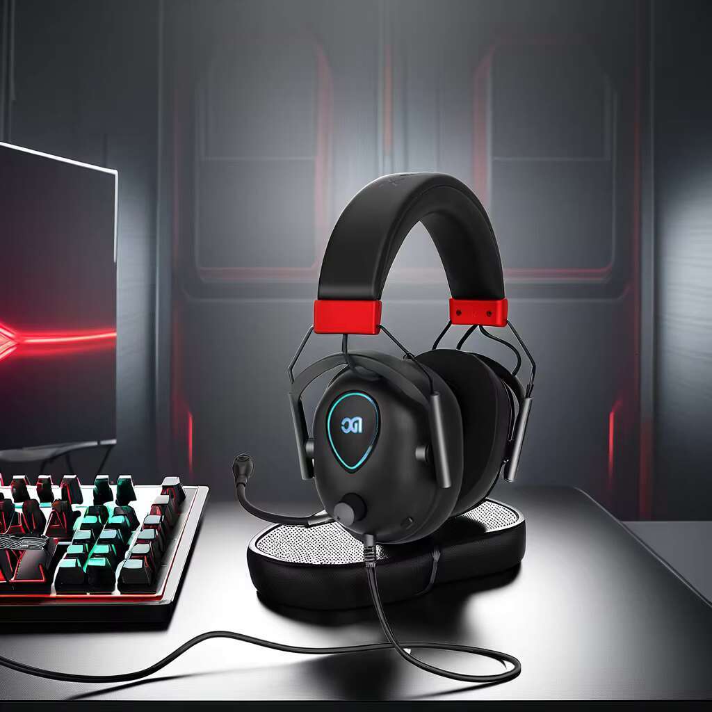 Eu Sells Cool Black Computer Noise-cancelg Gaming In-ear Headphones with Wired Connections