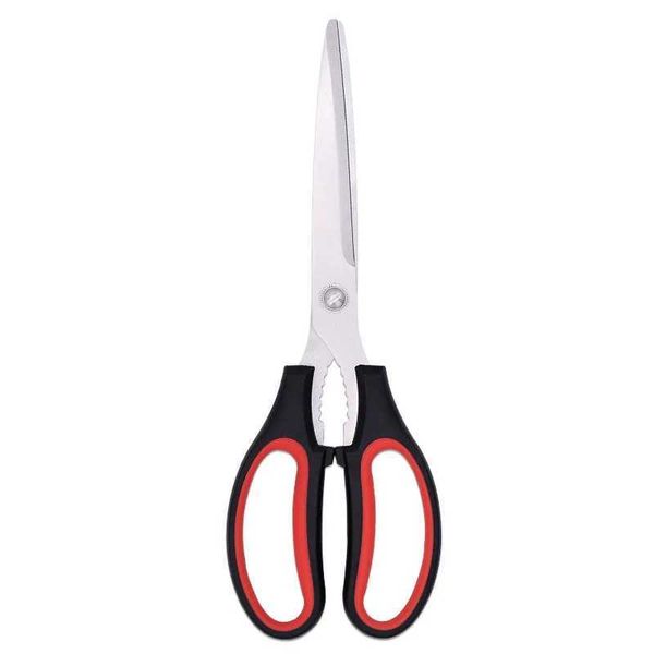 Scissors Dobeli Stainless Steel Blade PP Handle Korean Barbecue Clips Household Multi Functional Kitchen Scissors With Beer Bottle Opener z2