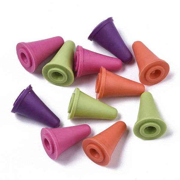 Plastic DIY Weaving Tool Knitting Needle Caps