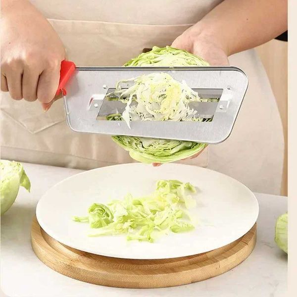 Creative Cabbage Slicer Onion Slicer Double Slice Blade Vegetable Slicer Slicing Fish Scale Cleaner Knives Kitchen Tools X250125