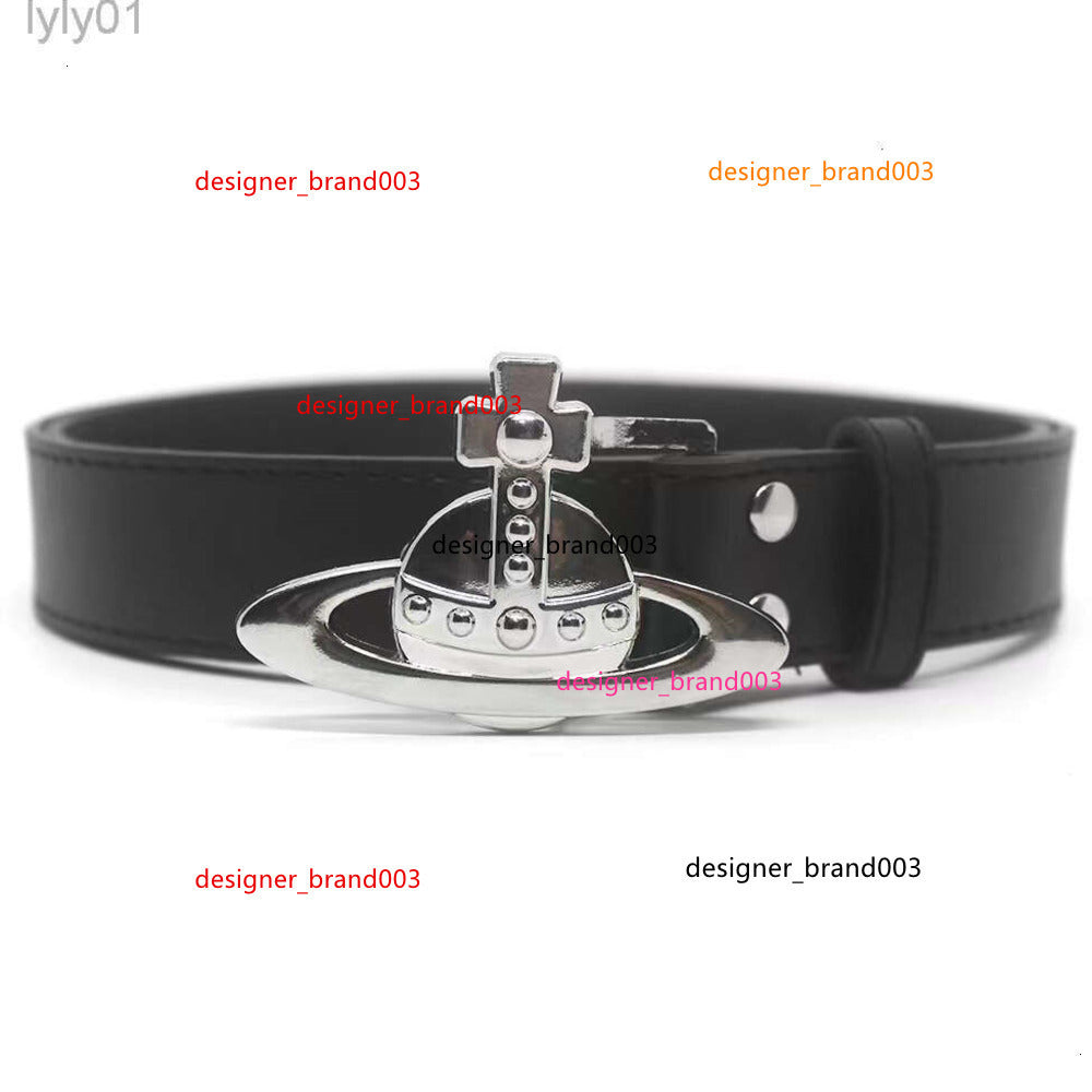 Designer Vivienes Westwoods Belt Trendy New Western Empress Dowager 3d Saturn Belt Womens Instagram Trendy Versatile Decorative Dress Jeans Belt