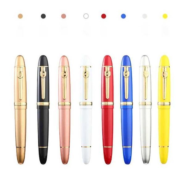 Luxury 159 Fountain Pen High Quality Metal Inking Pens for Office Supplies School Supplies Stationery Pens for Writing Y250116