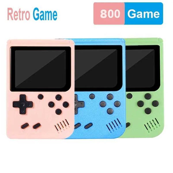 Game machine 800 In 1 Games Mini Portable Retro Video Games Console FC Handheld Game Player 8 Bit 3.0 Inch Color LCD Screen GameBoy For Gift