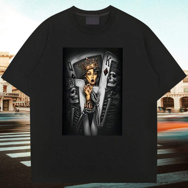 Designer Tshirt for Man Woman Breathable Short Sleeve Daily Outfit Men T Shirts DIY Printed 2024 Designer Top Tees