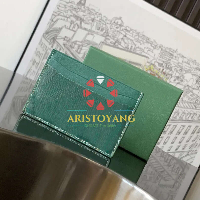 Designer Fashion Card Holders 5 card slots Womens men Purses With Box Double sided Credit Cards Coin Mini Wallets 13 colors coin purse