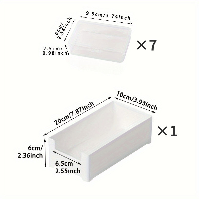 TEMU 1 Set Premium Cable Organizer Box - Desktop Cable Management With Power Charging Cable Storage, Mobile Phone Charger Winder, And Clutter- For