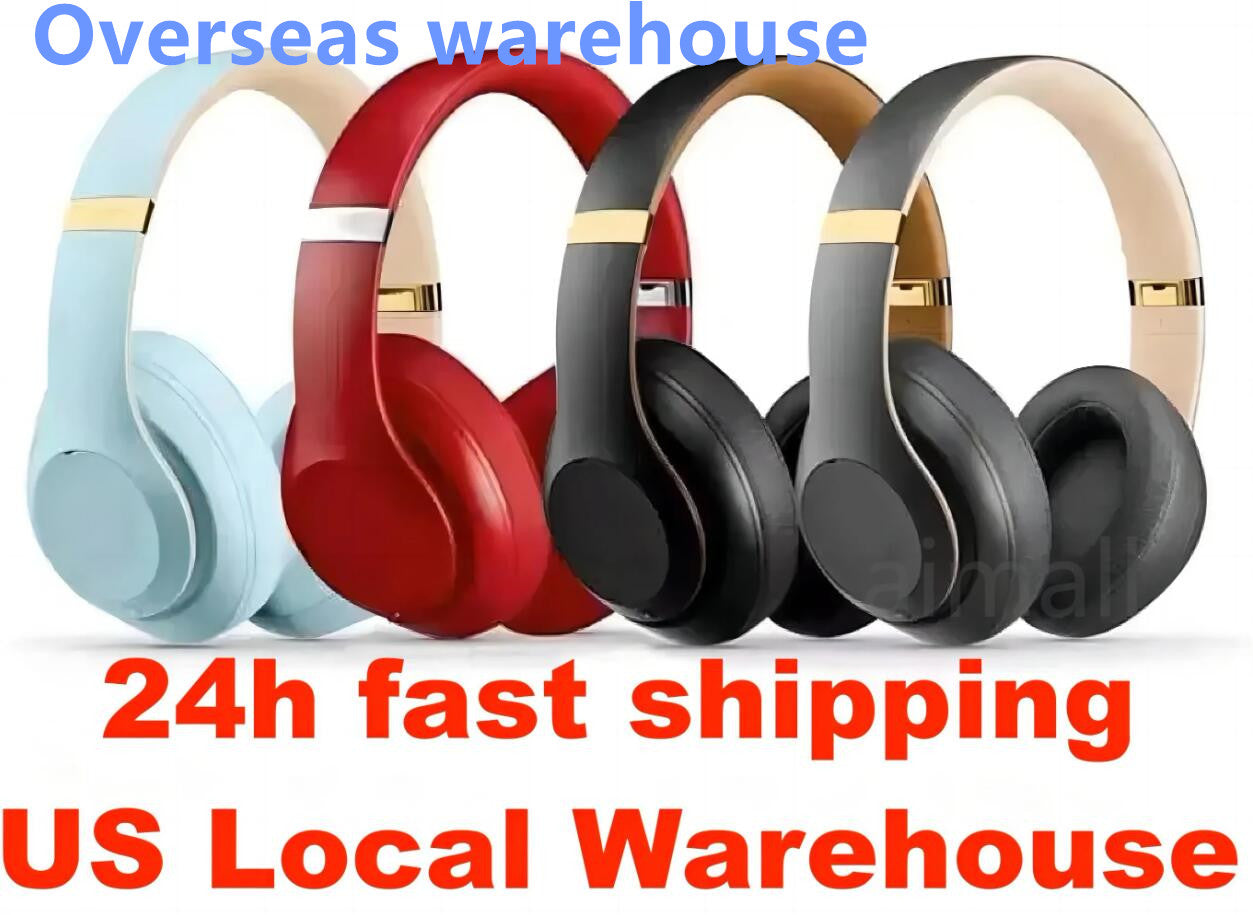 STUD3.0 headphone Wireless Over-Ear Bluetooth Adjustable Headphones Active Noise Cancelling H foldable earphone animation showing