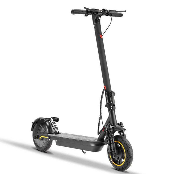 Scooters de chute Scooter elétrico dobrável adulto 10 polegadas Scooter elétrico Adulto Choque duplo de amortecedor Scooter Y240719ZCKS