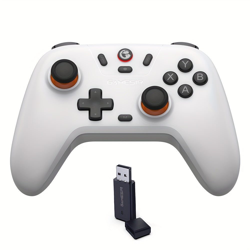TEMU Gamesir Lite Wireless Controller - (2.4g-3g-4g-5g) Multi-platform, Hall Effect Drift-free Sticks, Dual , For Pc, Switch, , , For Iphone - White,