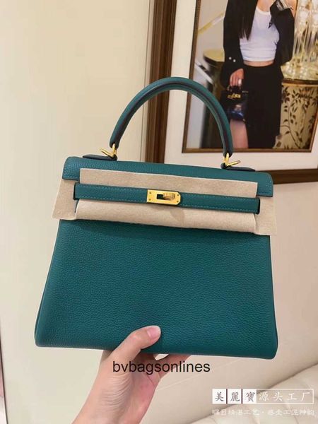 10AAA High quality top luxury designer bags for lychee pattern bag portable messenger bag peacock green buckle