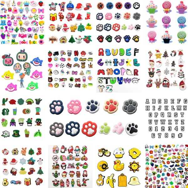 Shoe Parts Accessories Game Boys Pattern Charms For Clog Jibbitz Bubble Slides Sandals Pvc Decorations Christmas Birthday Gift Party Favors