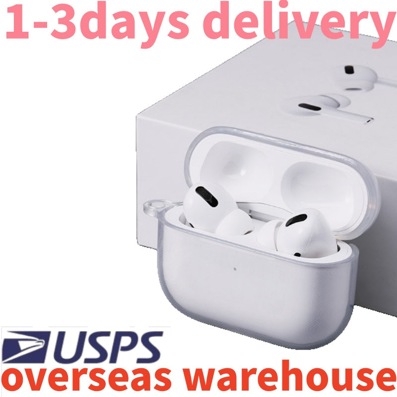 USA Stock for AirPods pro 2 earphone 3rd 5 4 6 earphones 3 Solid Silicone Cute Protective Headphone Cover Wireless Charging 3nd 2nd anc case