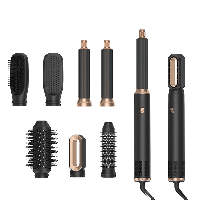 10A+ Multi Functional Hot Hair Brushes 6 in 1 Hot Air Comb Straight Hair Stick Hair Curler Automatic Suction Hair Dryer