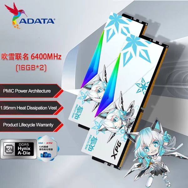 ADATA XPG LANCER RGB ROG STRIX - RO SE7EN 16Gx2 6000MHZ 6400MHZ 7200MHZ DDR5 RAM U DIMM for Computer PC Desktop Memory ram ddr5