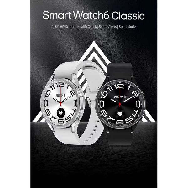 Galaxy Watch6 Classic Smart Watch 6 Bluetooth Call Voice Assistant Men And Women Heart Rate Sports Smartwatch For Android IOSSS