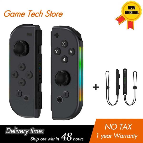 Game Controllers Joysticks Replacement for Switch ControllerCompatible with Switch-Lite-OLEDDouble Vibration Lighting Wake-up Screenshot Sup