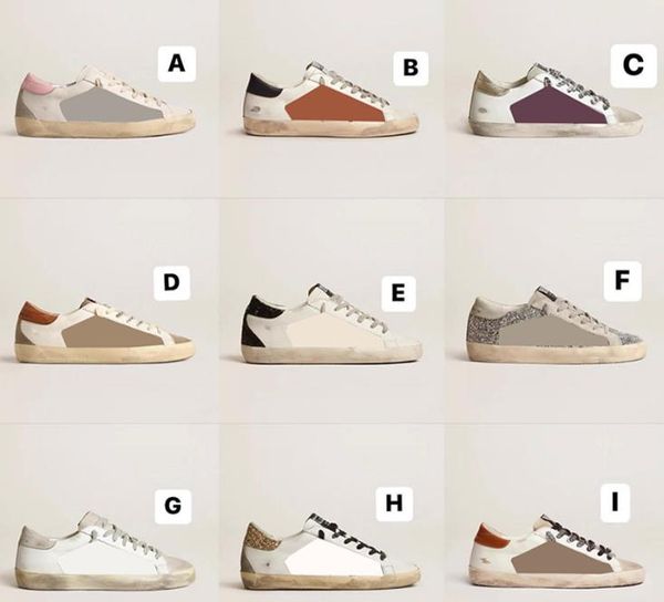 brand designer casual shoes sneakers trainers stars 26-44 men women kid flat vintage glitter loafers 352