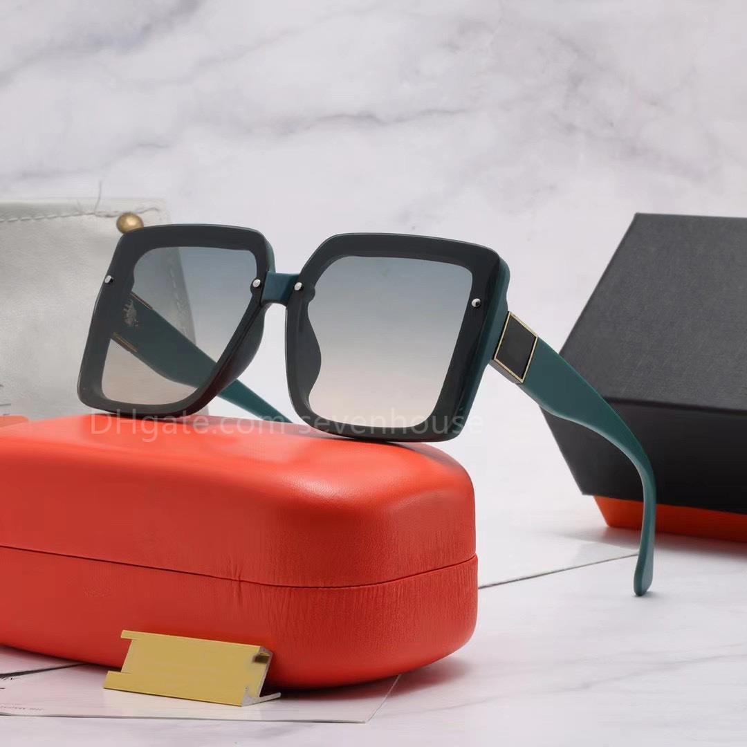 2023 heatwave sunglasses New sunglasses lens style new mirror process unique casual glasses 7 colors optional