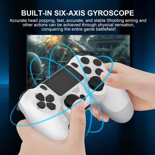Game Controllers Joysticks Controller Multifunctional Bluetooth No Delay Gamepad For Console PC Joysticks Touchpad Six-axis Dual Vibration L