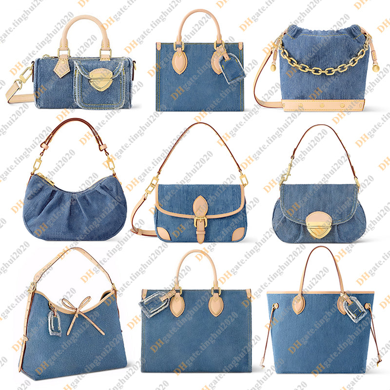 Ladies Fashion Designe Luxury Denim Bag Shoulder Bags Crossbody Handbag Totes TOP Mirror Quality M46829 M46855 M46871 M14633 M13070 M13571 M13319 M1