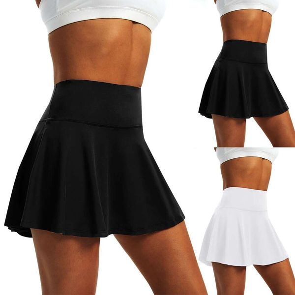 High Women&#039;s Waist Pleated Tennis Skirt With Pocket Lightweight Athletic Skirts For Running Exercises s