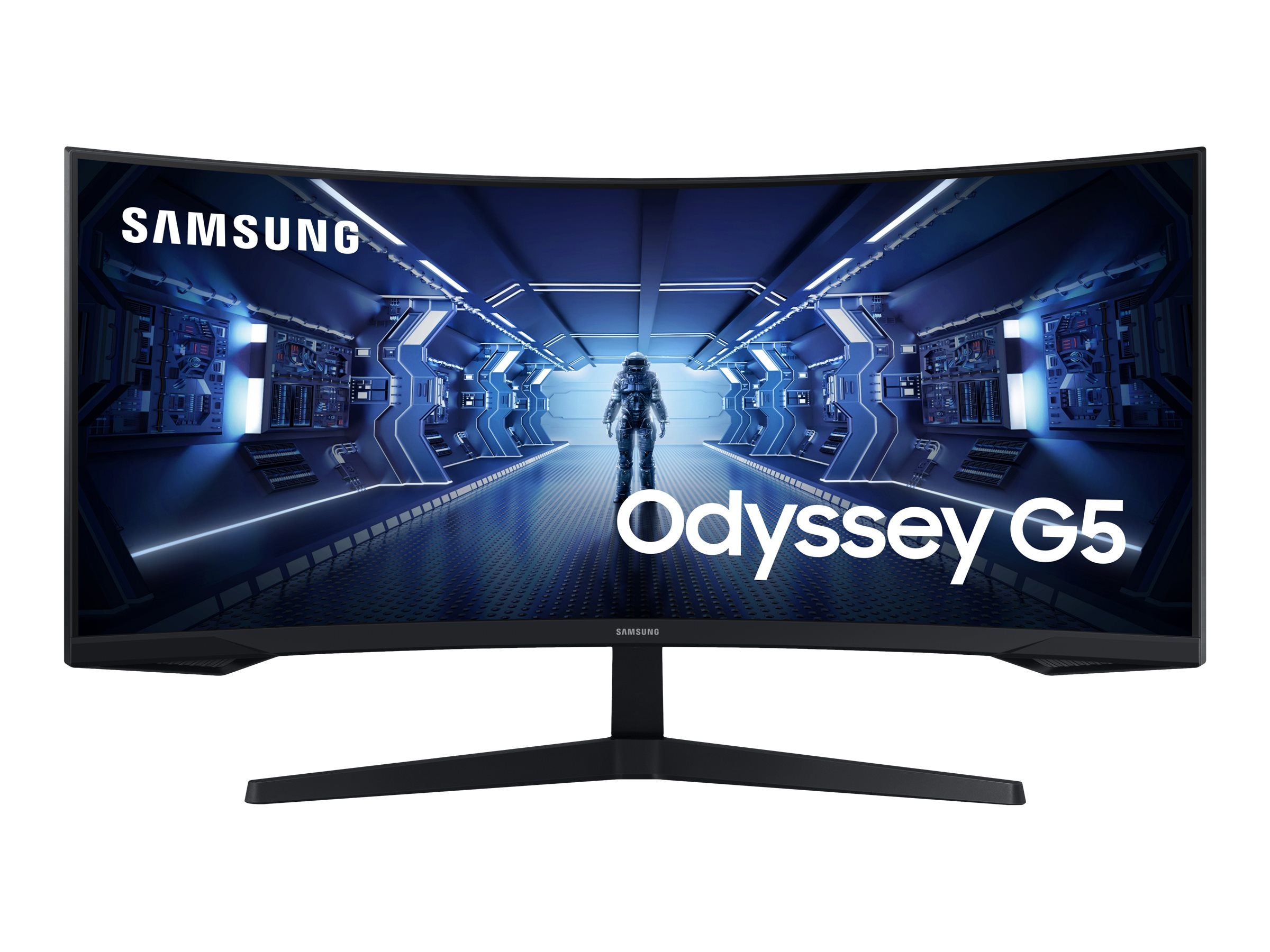 Samsung Odyssey G5 C34G55TWWP - G55T Series - LED monitor - curved - 34" - HDR