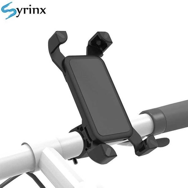 Cell Phone Mounts Holders Universal Motorcycle Bicycle Handlebar Mount Holder for Cell Phone G Stand Mechanical Holder for iPhone Samsung Su